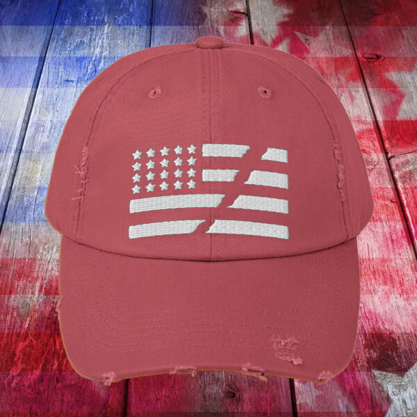 Anti Trump Hat American Flag