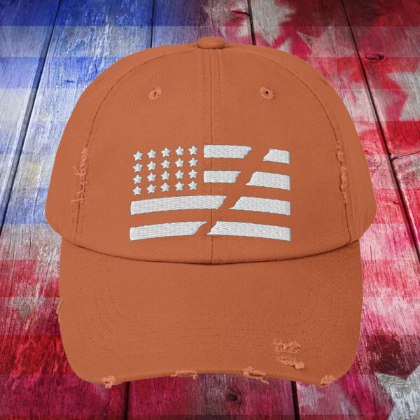 Anti Trump Hat American Flag