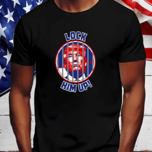 Cool Lock Him Up Anti Donald Trump T-Shirt