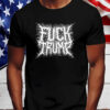 FUCK TRUMP metal logo T-Shirt