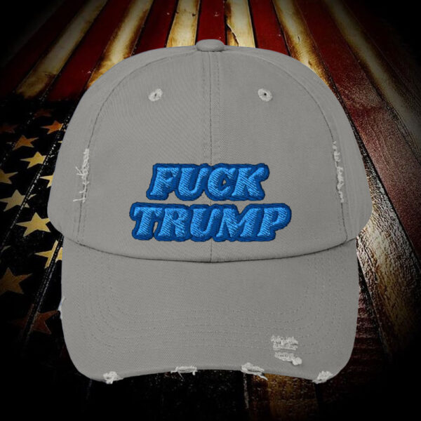 FUCK Trump Embroidered - Anti Trump -Bold Political Statement Hat for Feminists & Activists