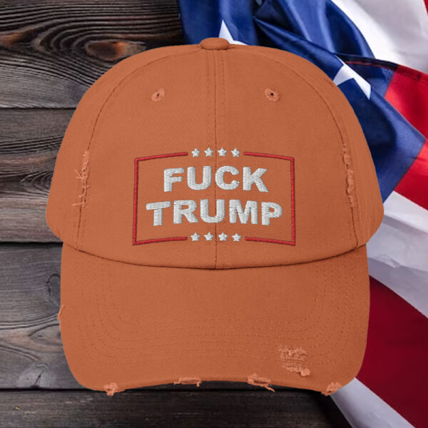 Fuck Trump Hat, Anti Trump Embroidered Cap