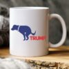 Funny Anti Trump Mug, Fuck Trump, political mug, democrat mug, against trump