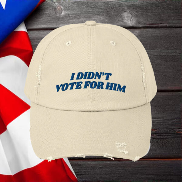 I Didn't Vote For Him ,Fuck Trump Hat