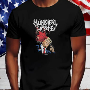 Municipal Waste Explain Why They Made a Shirt of Donald Trump Blowing His Brains Out