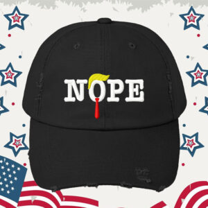 Nope, Anti-Trump Hat Cap