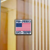 Pro-America Anti-Trump Sticker ,Car Magnet