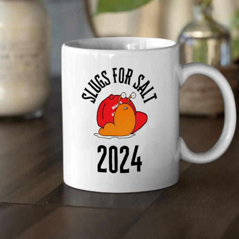 Slugs for salt anti Trump Mug