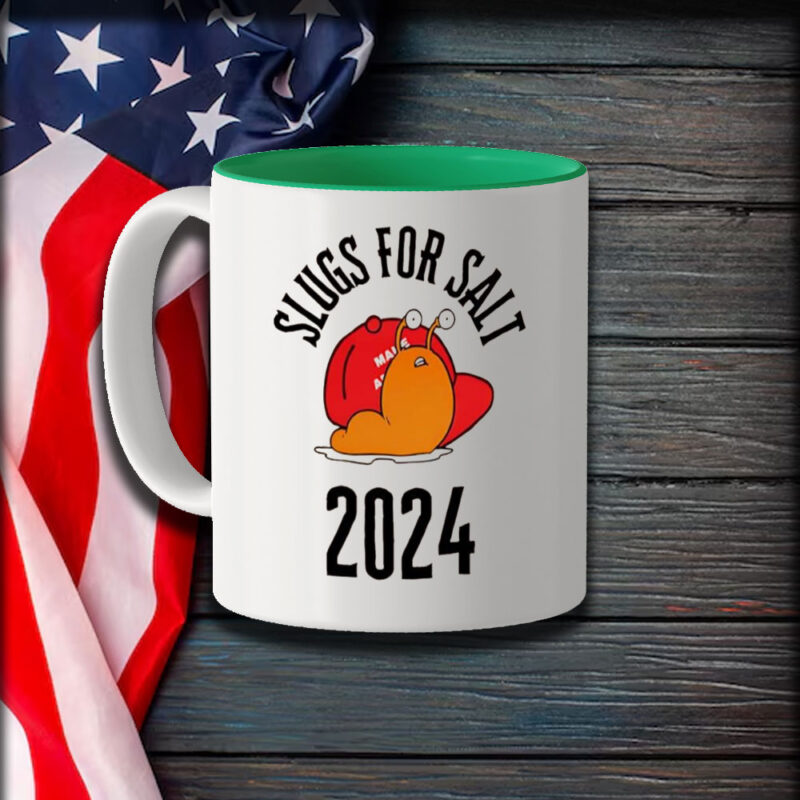 Slugs for salt anti Trump Mug